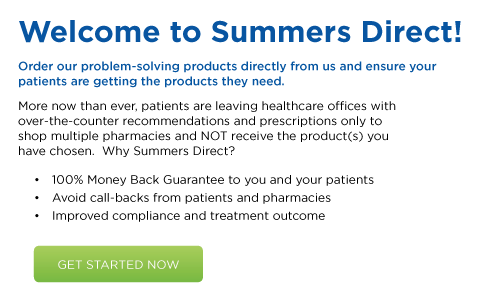 Summers Direct Welcome Banner